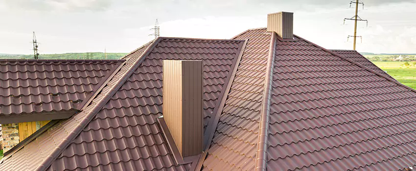 Residential Chimney Flashing Restoration in Linden, NJ