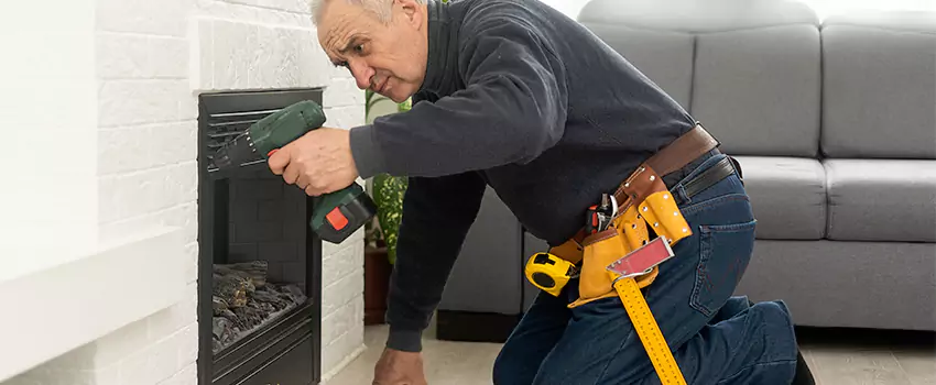 New Indoor Fireplace Installation in Linden, New Jersey