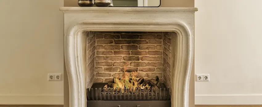 Vintage-style Fireplace Redesign in Linden, New Jersey
