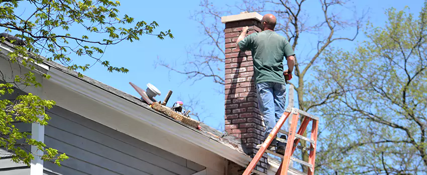 Vinyl and PVC Chimney Flashing Installation in Linden, NJ