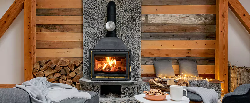 Thelin Hearth Products Direct Vent Gas Stove Fireplace Inspection in Linden, New Jersey